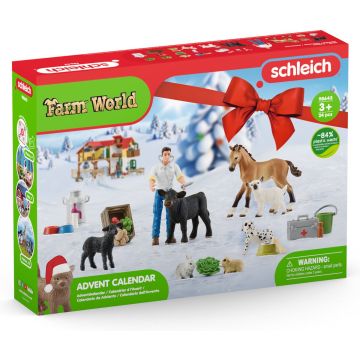 Schleich Farm World Adventskalender 2022 met 24 vensters 98643