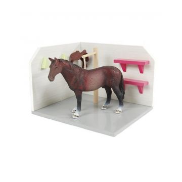 Kids Globe Horses Paarden wasplaats roze (excl. accessoires) 610205
