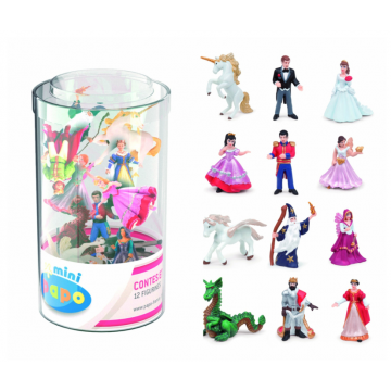 Papo Fantasy en Helden Mini Plus Betoverende wereld 12 stuks 33012