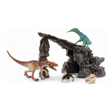 Schleich Dinosaurus Dinoset met hol 41461 