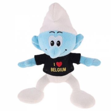 Pluche Smurf I Love Belgium - 20 cm 702005