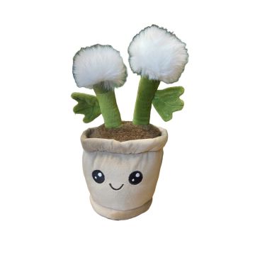 Take me home plant pluche paardenbloem Beige 23 cm 660663