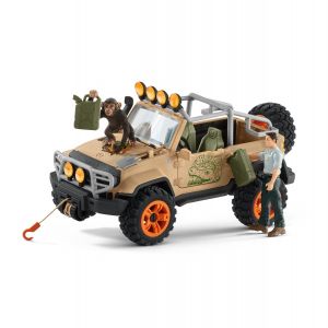 Schleich Wild Life Terreinwagen met Lier 42410 