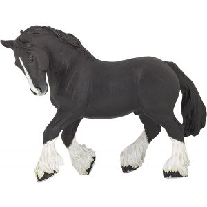 Papo Horses Zwart Shire Paard 51517 