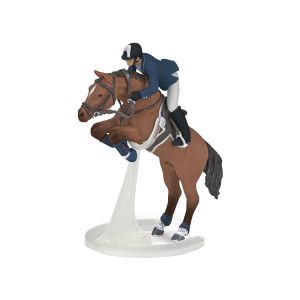 Papo Horses Springpaard met zijn Ruiter 51562