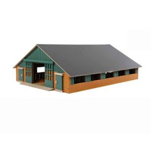 Kids Globe Loopstal Hout Bruin 1:32 610540