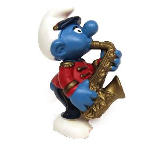 Schleich 20485 Saxofoon Smurf