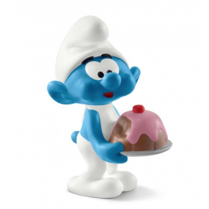 Schleich Smurfen Taart Smurf 20815