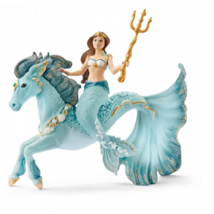 Schleich Bayala Zeemeermin Eyela op onderwater paard 70594 