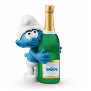 Schleich Smurfen Smurf met fles 20821