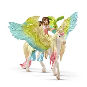 Schleich Surah met Glitter Pegasus 70566 