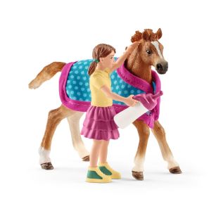 Schleich Horse Club Paard Veulen met Deken 42361 