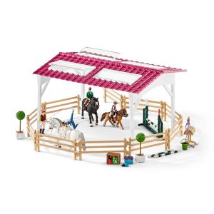 Schleich Horse Club Ruiterschool met Ruiters en Paarden 42389 