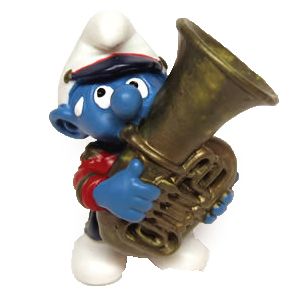 Schleich 20488 Tuba Smurf