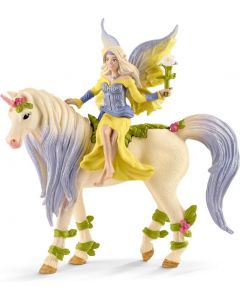 Schleich Elf Sera met bloemen eenhoorn 70565