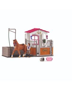Schleich Horse Club Paardenbox met Wasplaats 72177 Exclusief