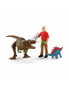 Schleich Dinosaurus 41465 Tyrannosaurus Rex-aanval 41465 