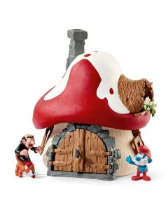 Schleich Smurfen Smurfenhuis met 2 figuren 20803