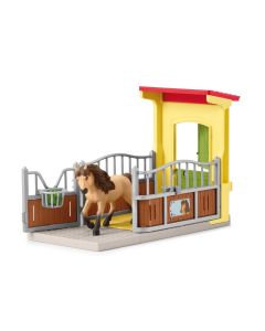 Schleich Farm World Ponybox met Islandpaard Hengst 42609