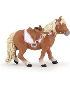 Papo Horses Paard Shetlander Pony met Zadel 51559